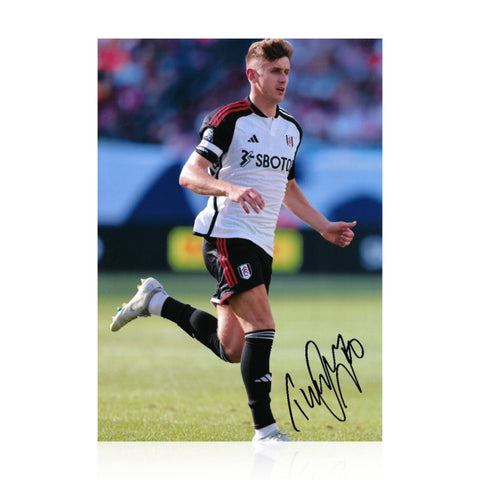 Tom Cairney Signed A4