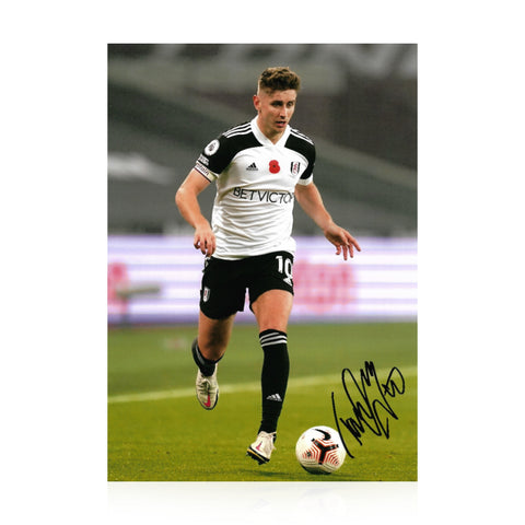 Tom Cairney Signed A4