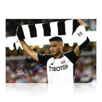 Raúl Jiménez Signed A4 Photo