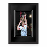 Bryan Robson Signed A4 Photo