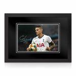 Erik Lamela Signed 12x8 Photo