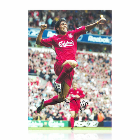 Luis Garcia signed 12x8 Photo