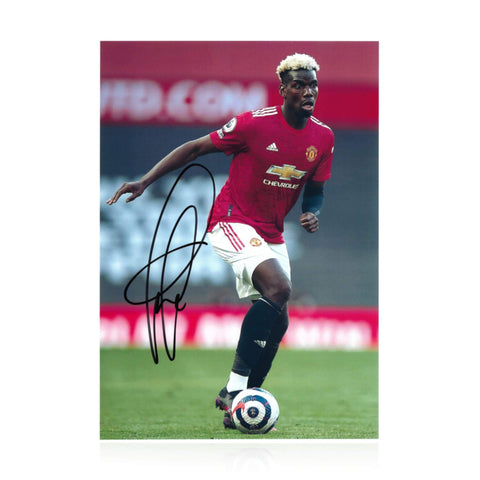 Paul Pogba Signed A4