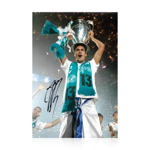 Raphael Varane Signed 12x8 Photo