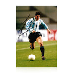 Javier Zanetti Signed 12x8 Photo