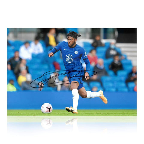 Reece James Signed 12x8 Photo