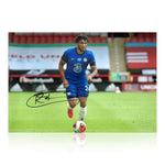 Reece James Signed 12x8 Photo