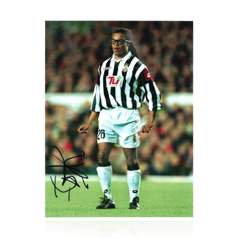 Edgar Davids Signed 10x8 Photo