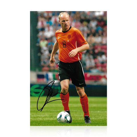 Dennis Bergkamp Signed 12x8 Photo