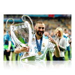 Karim Benzema Signed 12x8 Photo