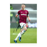 Declan Rice Signed 12x8 Photo