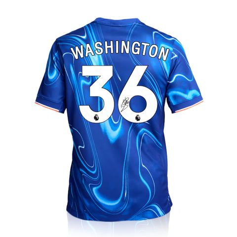 Deivid Washington Signed Chelsea 2024/25 Home Shirt