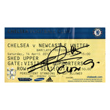 Papiss Cisse Signed Chelsea v Newcastle 2012 Match Ticket