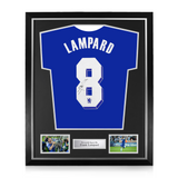 Frank Lampard Signed Framed Chelsea 2012 Home Shirt