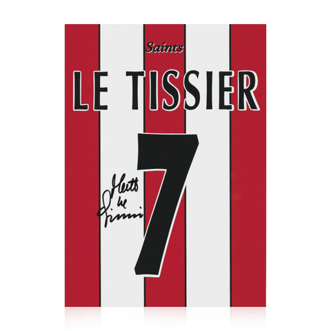 Matt Le Tissier Signed A4 Photo /7