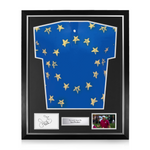 Ian Poulter Signed Framed Display w/ Ryder Cup Shirt