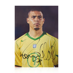 Ronaldo Nazario Signed 6x4