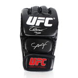 Jean Silva and Carlos Prates Signed UFC Glove w/ COA