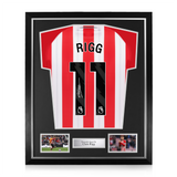 Chris Rigg Signed Framed Sunderland A.F.C. 2025/26 Home Shirt