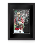 Alan Smith Signed A4 Photo