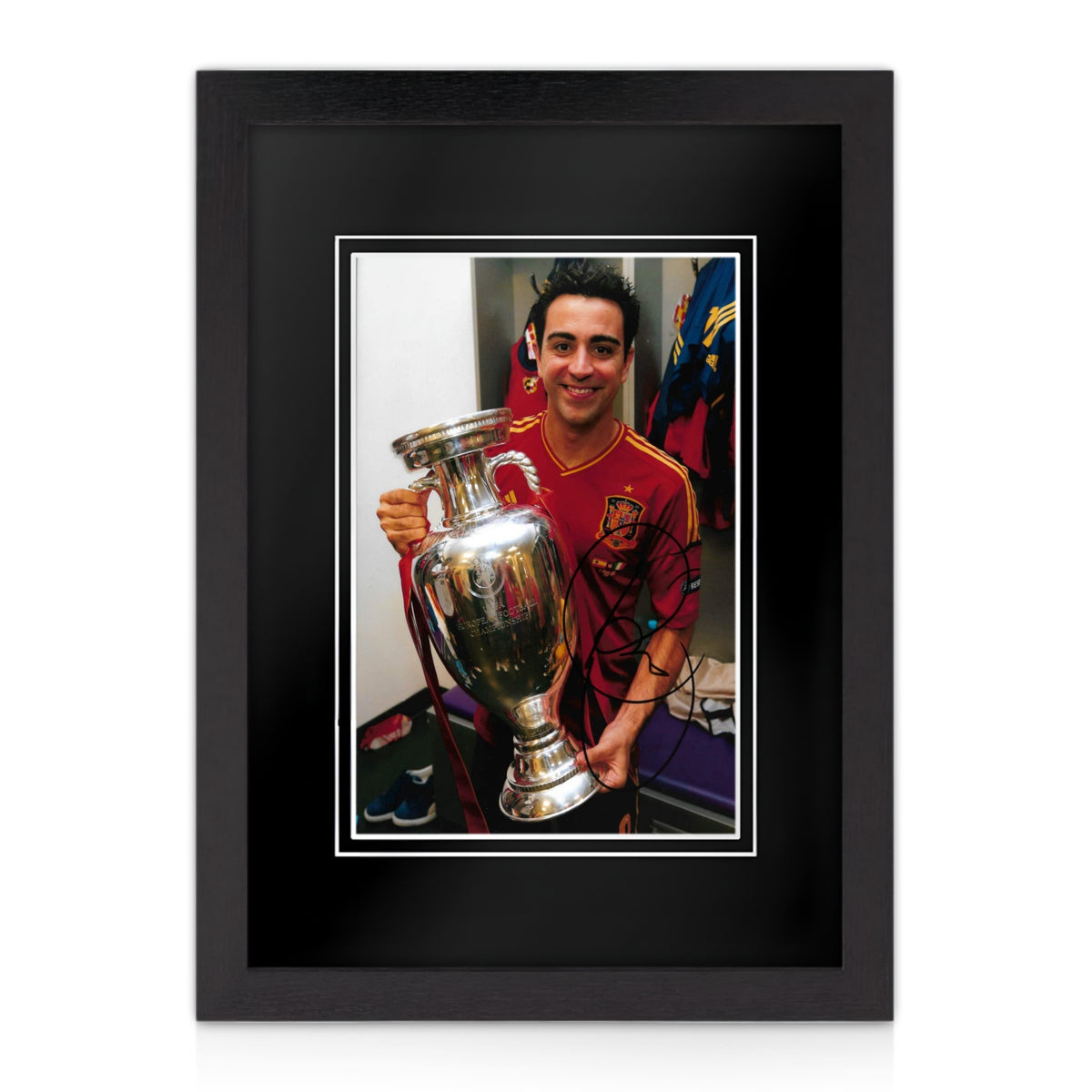 Xavi Signed 12x8 Photo – The Collectors Corner