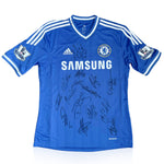 Chelsea FC Squad Signed 2013/14 Home Shirt