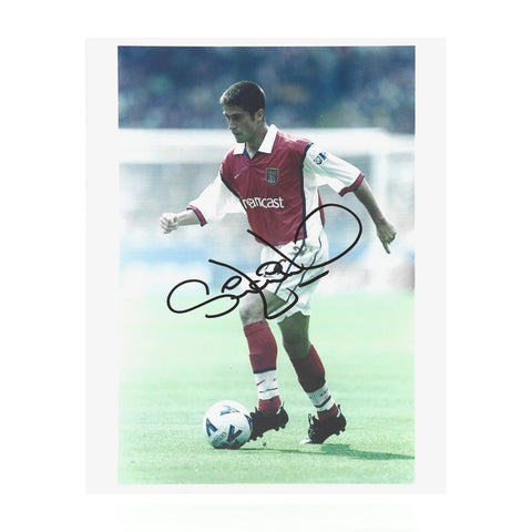 Sylvinho Signed 10x8 Photo