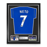 Pedro Neto Signed Framed 2026/27 Home Shirt