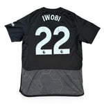 Alex Iwobi Signed Matchworn Fulham Away shirt (v Wolves 09/03/24)