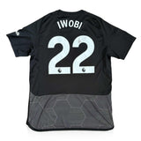 Alex Iwobi Signed Matchworn Fulham Away shirt (v Wolves 09/03/24)