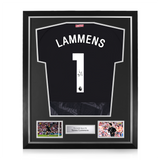 Senne Lammens Signed Framed 2026/27 Goalkeeper Shirt