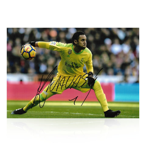 Keylor Navas Signed 12x8 Photo