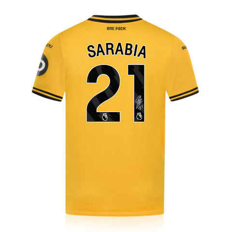 Pablo Sarabia Signed Wolves 2024/25 Home Shirt