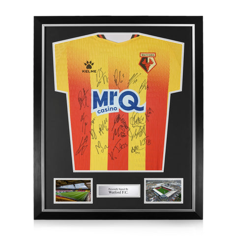 Watford F.C. Squad Signed 2025/26 Home Shirt