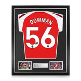 Max Dowman Signed Framed 2026/27 Home Shirt