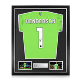 Dean Henderson Signed Framed 2026/27 Goalkeeper Shirt