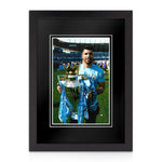 Sergio Aguero Signed 12x8 Photo