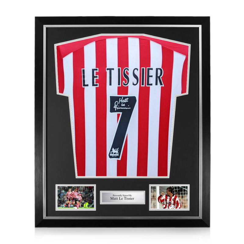 The Collectors Corner Matt Le Tissier Signed Framed Inspired Home Shirt From £279.99 View