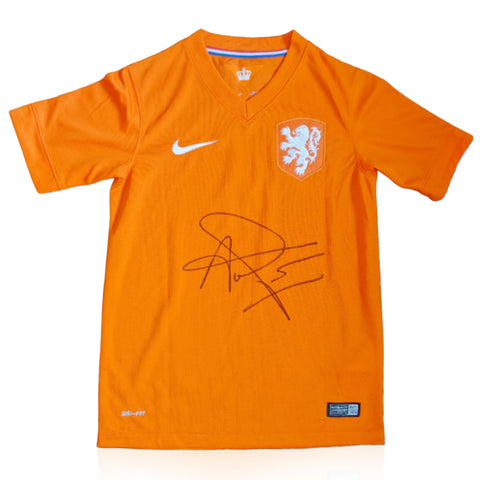 Louis Van Gaal Signed Holland Home Shirt