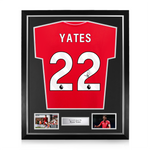 Ryan Yates Signed Framed Nottingham Forest 2025/26 Home Shirt