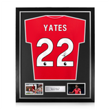 Ryan Yates Signed Framed Nottingham Forest 2025/26 Home Shirt