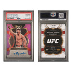 Michael Bisping Signed 2023 Panini Select Ufc Signatures Purple /49 PSA 10