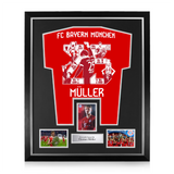 Thomas Müller Signed Framed Display w/ Bayern Munich Special Edition Home Shirt