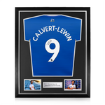 Dominic Calvert-Lewin Signed Framed Leeds United 2025/26 Away Shirt