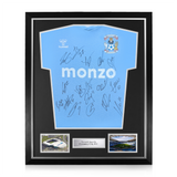 Coventry City F.C. Squad Signed Framed 2024/25 Home Shirt