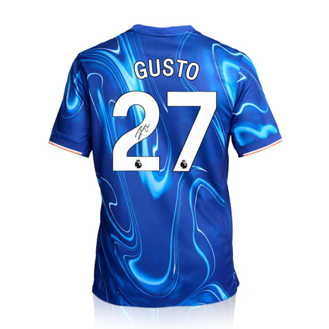 Malo Gusto Signed Chelsea 2024/25 Home Shirt