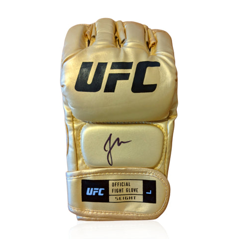 Johnny Walker Signed UFC Gold Glove w/ COA