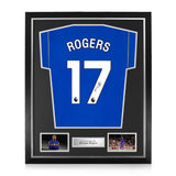 Morgan Rogers Signed Framed 2026/27 Home Shirt