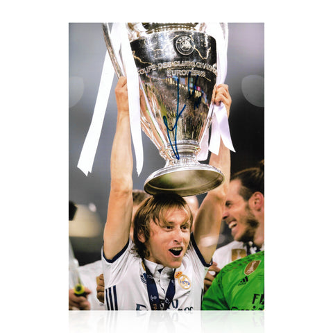 Luka Modric Signed 12x8 Photo