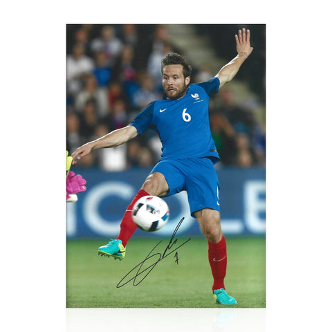 Yohan Cabaye Signed A4 Photo